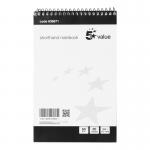 White Box Spiral Notepad 80 Sheets [Pack 10]